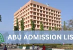 ABU admission list is out