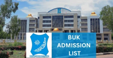 BUK Admission List