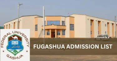 FUGASHUA admission list